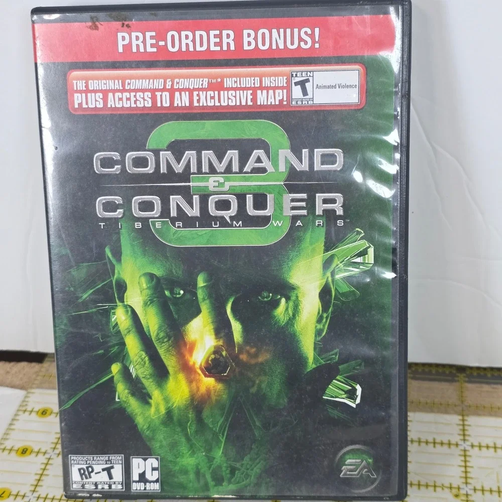 Command & Conquer 3 Tiberium Wars PC Pre-Order Bonus Original C&C Included EA